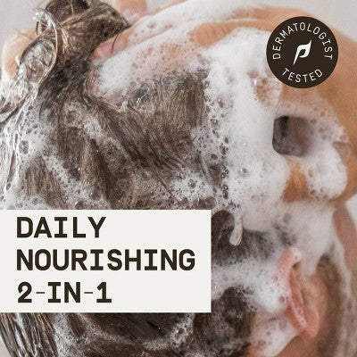 Papatui Nourishing Men's Shampoo+Conditioner 2-in-1 - Vanilla Shea - 18 fl oz