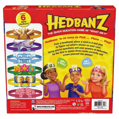 Hedbanz 2nd Edition Picture Guessing Board Game