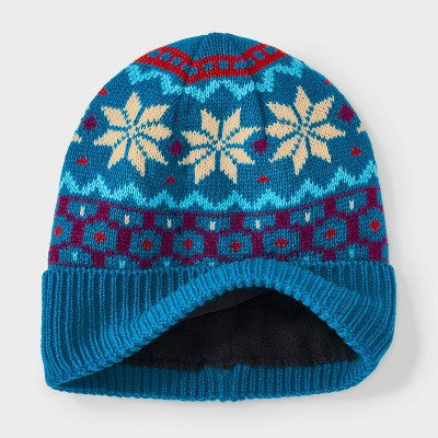 Men's Cable Beanies - Goodfellow & Co Blue One Size Fits Most