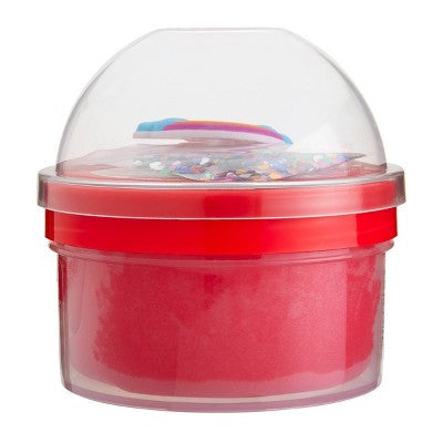 Cra-Z-Slimy Slime Dome Red Happy Day: Creativity Focus, 4 Pieces, 2.4 oz Total