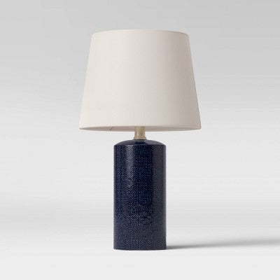 Small Linen Lamp Shade Shell - Threshold: Drum Style for Home Office, No Assembly Required