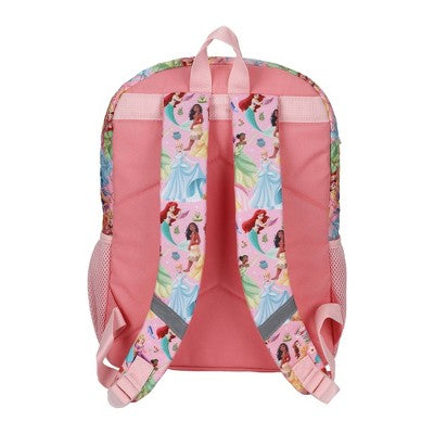 Disney Princess 5pc Set Quilted Backpack - Pink