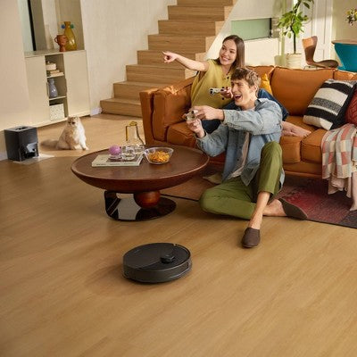 Roborock Q10 PF+ Cordless Vacuum and Mop 6.5" Cleaning Path Black