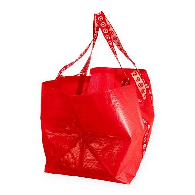 32.5" Reusable Bag XL tote Target Run Bag Red