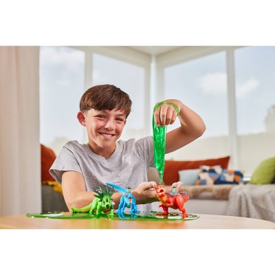 Robo Alive Dino DNA Animal Figure: Dinosaur Toy Playset with 10 PVC Pieces