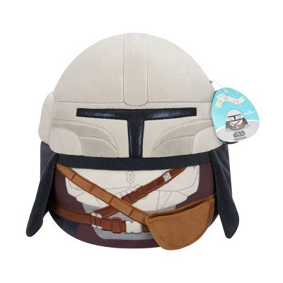 Star Wars: The Mandalorian 12" Mandalorian with 3.5" Grogu Medium Plush Toy