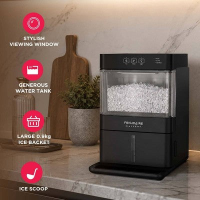 Frigidaire Gallery 44lbs Nugget Ice Maker with Touch Controls Black (LOCAL PICKUP ONLY)