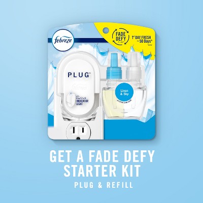 Febreze Luxe Plug Dual Air Freshener Refills - Cuddle Weather - 1.75 fl oz/2ct
