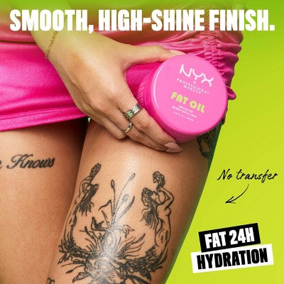 NYX Professional Makeup Fat Oil Body Butter with Shea Butter & Avocado Oil - Suga Baddie - 1.7 fl oz