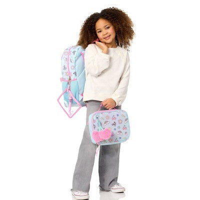 Locker Club Stationery 17" Backpack Set - Smiley
