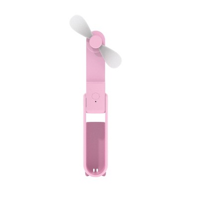 GEMS Handheld Power Bank Fan - Soft Pink