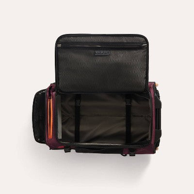 Bagsmart Blast 43L Roller Travel Backpack - Red Currant