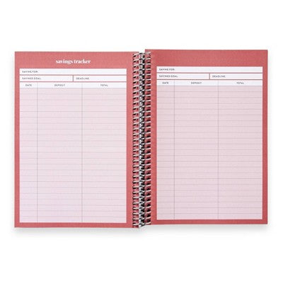 erin condren Budget Journal Classic Striped/Every Little Bit Counts