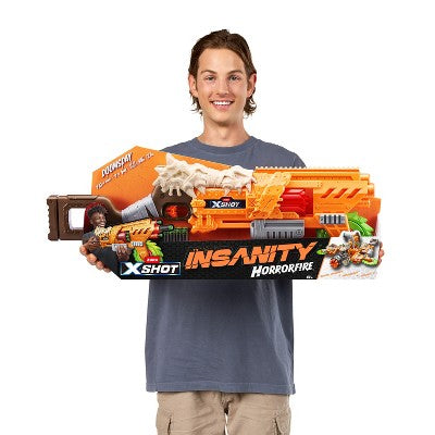 XSHOT Horror Fire Doomsday Blaster Toy Dart Blaster (with 16 Darts) by ZURU (LOCAL PICKUP ONLY)