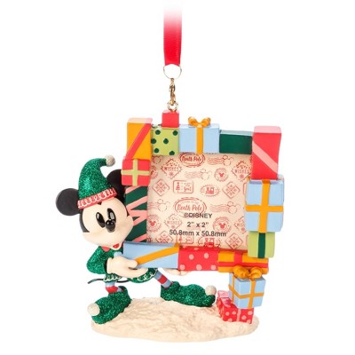 Disney Mickey Mouse & Friends Mickey Mouse with Presents Picture Frame Sketchbook Christmas Tree Ornament