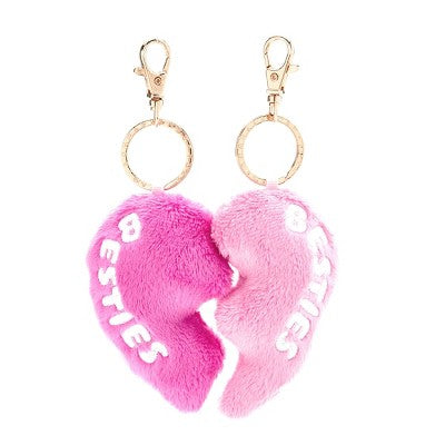 FAO Schwarz Toy Plush Keychain BFF