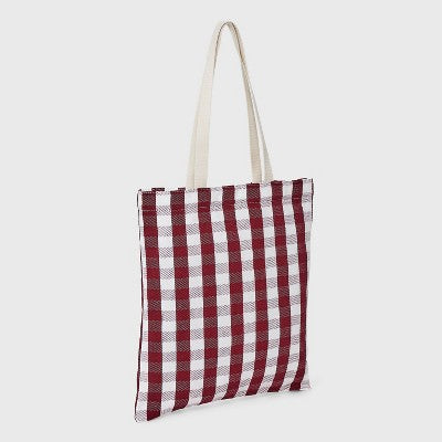 Magazine Tote Bag - Universal Thread Gingham Red