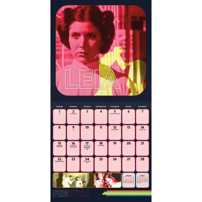 DateWorks 12"x12" 2026 Star Wars Wall Calendar