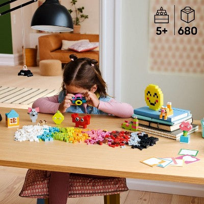 LEGO Classic Creative Happy Box Building Set, Learning and Educational Toy 11042
