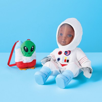 14" Baby Doll Astronaut Outfit - Gigglescape: Science Fiction Space Costume, 8 Pieces