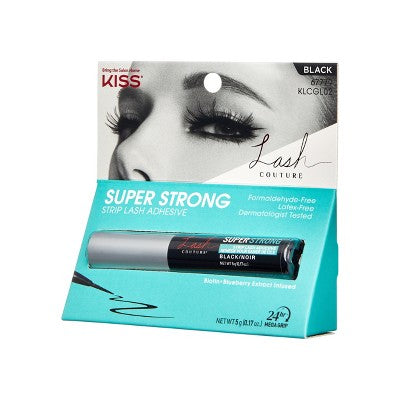 Kiss Lash Couture Glue False Eyelashes - Black