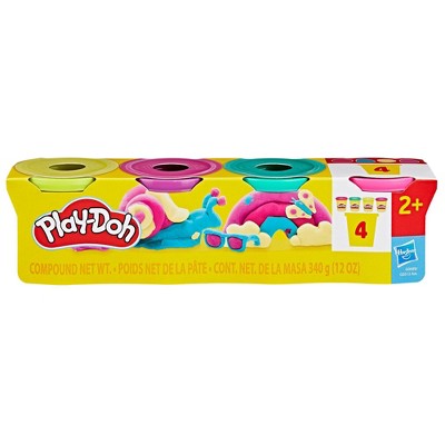 Play-Doh Vibrant Colors 4 Pack Gift for Kids Ages 2 and Up