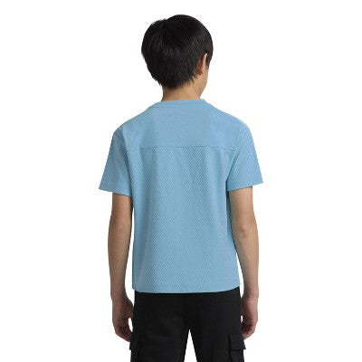 Converse Boys' Short Sleeve Oversized T-Shirt - Blue S