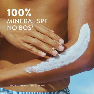 Native Mineral Sunscreen with Zinc Oxide - Tropical Breeze - SPF 30 - 7oz: Whole Body, Moisturizing, Vegan