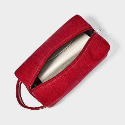 Collegiate Zip Pouch - Wild Fable Red