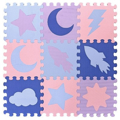 FunPlay 9pc Play Mat Pink
