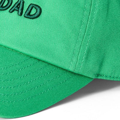 Adult "Dog Dad" Baseball Cap - Green - The Cuddle Collab