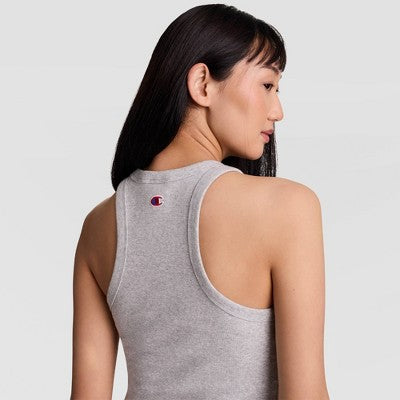 Champion Women's Iconic Essentials Ribbed Tank Top  XS