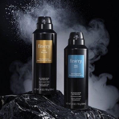 fine'ry. Men's Deodorant Spray - Two Billion - 4oz
