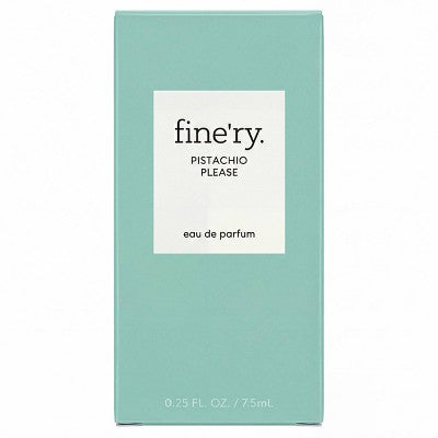 fine'ry. Mini EDP Body Perfume - Pistachio Please - 7.5ml: 1-Pack, Spray, Travel Size