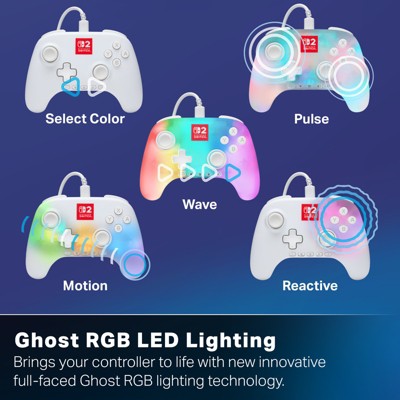 Advantage Wired Controller for Nintendo Switch 2 - Lumectra: USB Connection
