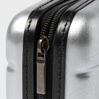 Hardside Dopp Kit Case - Open Story Silver