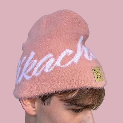 Pokemon Pikachu Eyelash Skull Beanie