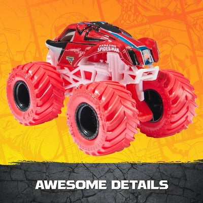 Monster Jam Marvel Super Heroes 5-Pack Monster Trucks Toy Vehicles