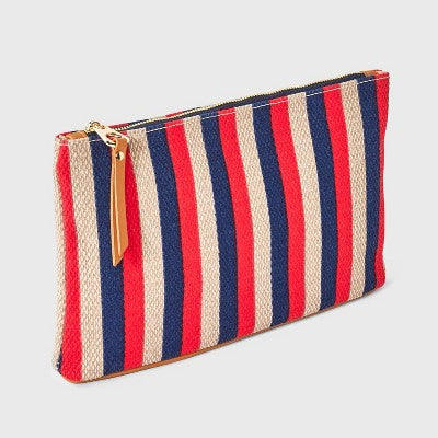 Zipper Pouch - Universal Thread Red/Blue