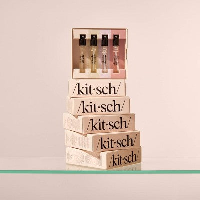 Kitsch-Mass Hair Perfume Mists Discovery Set - 4 x 0.05 fl oz