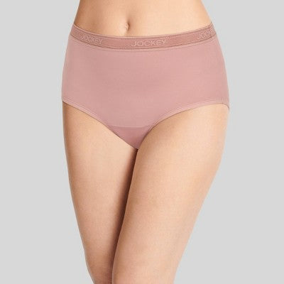 Jockey Generation Women's Period Undies Briefs 2pk - Rose Burgundy XXXL: Leak-Resistant, High Rise, Tagless