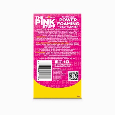The Pink Stuff The Miracle Power Foaming Toilet Cleaner Powder - 7oz