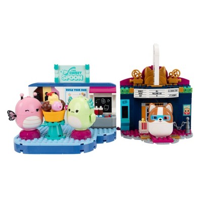 Squishmallows 2" Character & Set Assortment Small Building Set -Reginald At The Movies