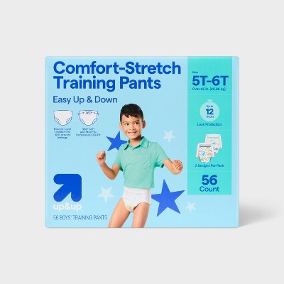 Boys' Disposable Training Pants - 5T-6T - 56ct - up&up