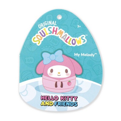 Hello Kitty 8" Squishmallows Dabodabo Hoodie My Melody Mass Little Plush