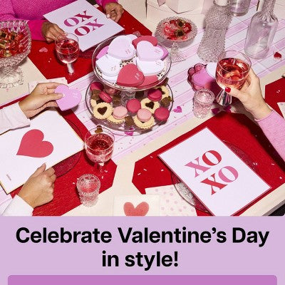 Noted by Post-it 6ct With Love Telegram Cards Valentine's Day