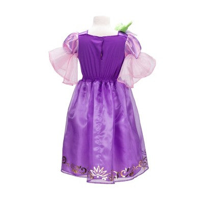 Disney Princess Majestic Rapunzel Dress with Pascal Shoulder Plush Friend