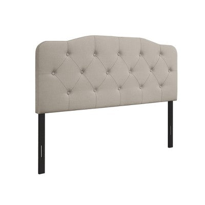 Home Design Queen Angela Headboard Warm Gray (LOCAL PICKUP ONLY)