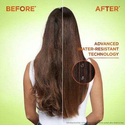 Garnier Fructis Sleek & Shine Sleek & Stay Heat-Activated Hair Serum - 1.7 fl oz