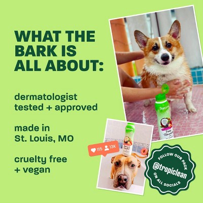 TropiClean 2-in-1 Dog Shampoo - 16oz